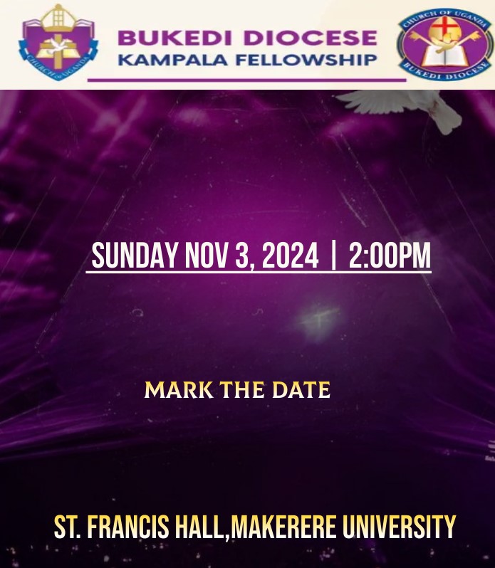 Dear Bakedi and friends of Bukedi. Our next fellowship will be on 03 November 2024 at <a href="/stfrancis_mak/">St. Francis Chapel, Makerere</a>. Please book the date. Details to follow. <a href="/ChurchofUganda_/">Church of Uganda</a> <a href="/Online_COU/">Online Church of Uganda</a>