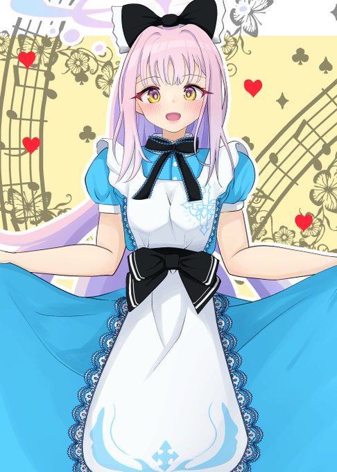 アリス((天童ではない)衣装の聖園ミカ 