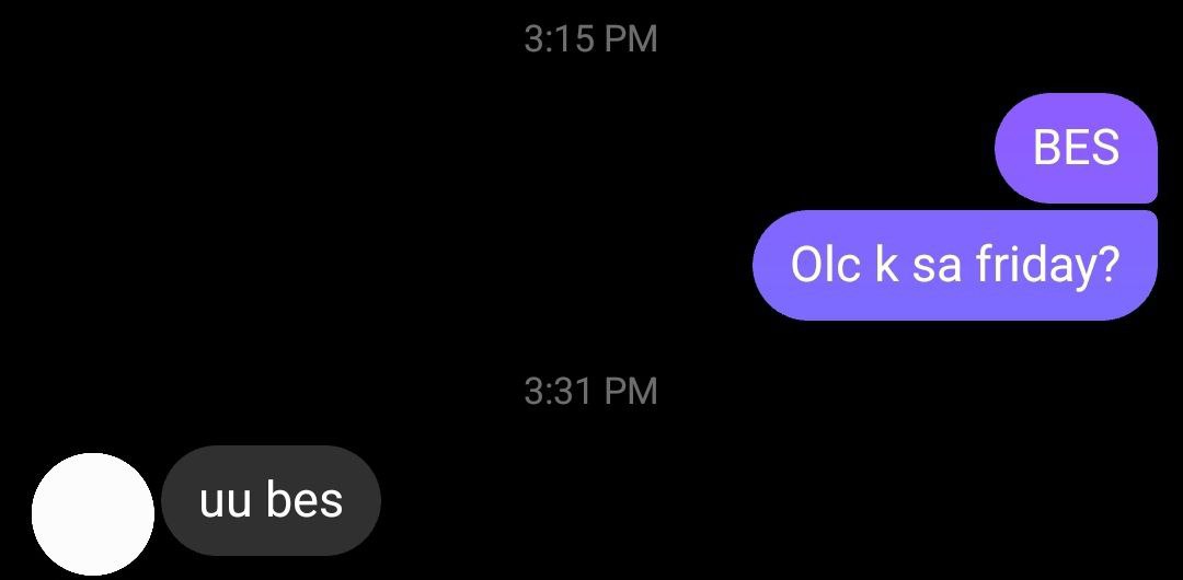 offguniebear's tweet photo. ??? ako pala nagchat haha! https://t.co/rU9MyDZdBs