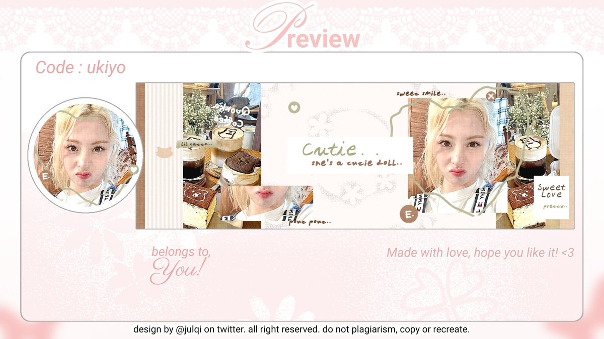 julqi's tweet image. help repost? thank you! &amp;lt;3

WAKTUNYA OSPEK. 🎀  ࣪ ˖

teman teman, boleh minta waktunya buat ospek anak baruku? jika ada kesamaan atau kemiripan dengan BA lain, boleh DM aku baik baik ya. terima kasih! ♡

t. #zonauang