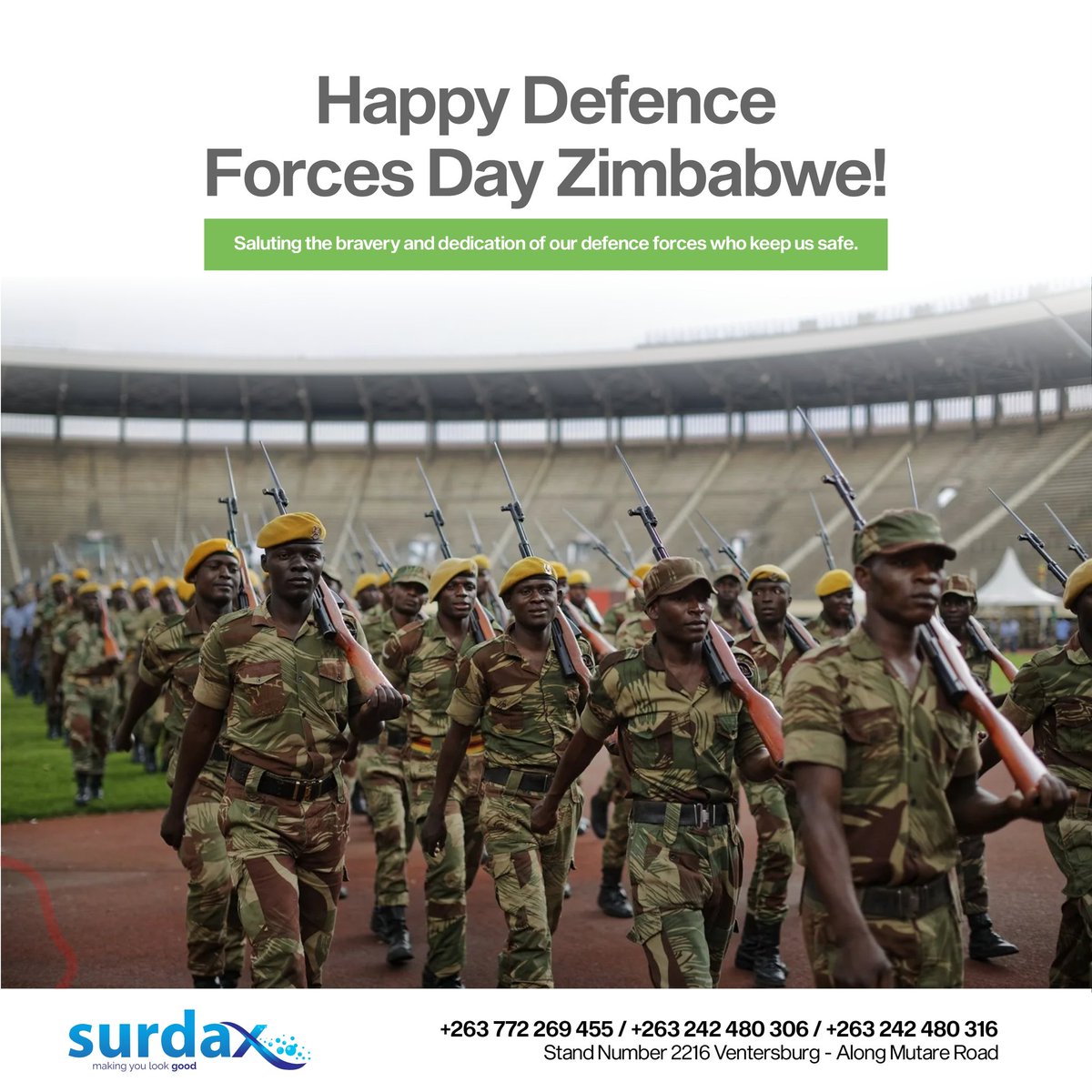 surdax_'s tweet photo. Happy Defence Forces Day Zimbabwe 🇿🇼 https://t.co/YUHps0J7H0