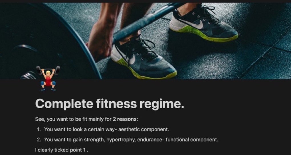 AnshulGains's tweet image. The Beginners guide to build muscle and lose fat.
The principles in this document have helped my clients drop over 10 kg in 3 months and gain strength while NOT sacrificing their favourite foods.
I'm gonna share it for FREE for the first 48 hrs only.
All you have to do is
-…