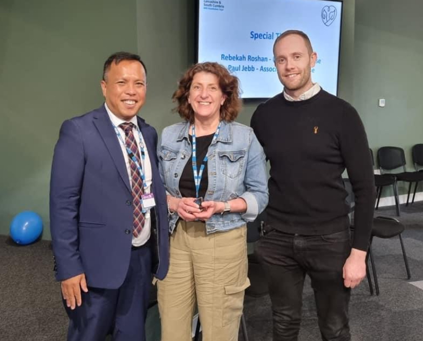 The Cove (@thecovelscft) on Twitter photo Our very own Healthcare Support Worker, Steph Farquharson and Ward Manager, Ash Shaw attended last weeks <a href="/WeAreLSCFT/">Lancashire & South Cumbria NHS Foundation Trust</a>'s HCSW Sharing Good Practice Event. Steph was awarded The CNO Award. Well done Steph! βοΈπ #HCSW <a href="/GoalsOlivers/">OliversLifeGoals</a> Our very own Healthcare Support Worker, Steph Farquharson and Ward Manager, Ash Shaw attended last weeks <a href="/WeAreLSCFT/">Lancashire & South Cumbria NHS Foundation Trust</a>'s HCSW Sharing Good Practice Event. Steph was awarded The CNO Award. Well done Steph! βοΈπ #HCSW <a href="/GoalsOlivers/">OliversLifeGoals</a>