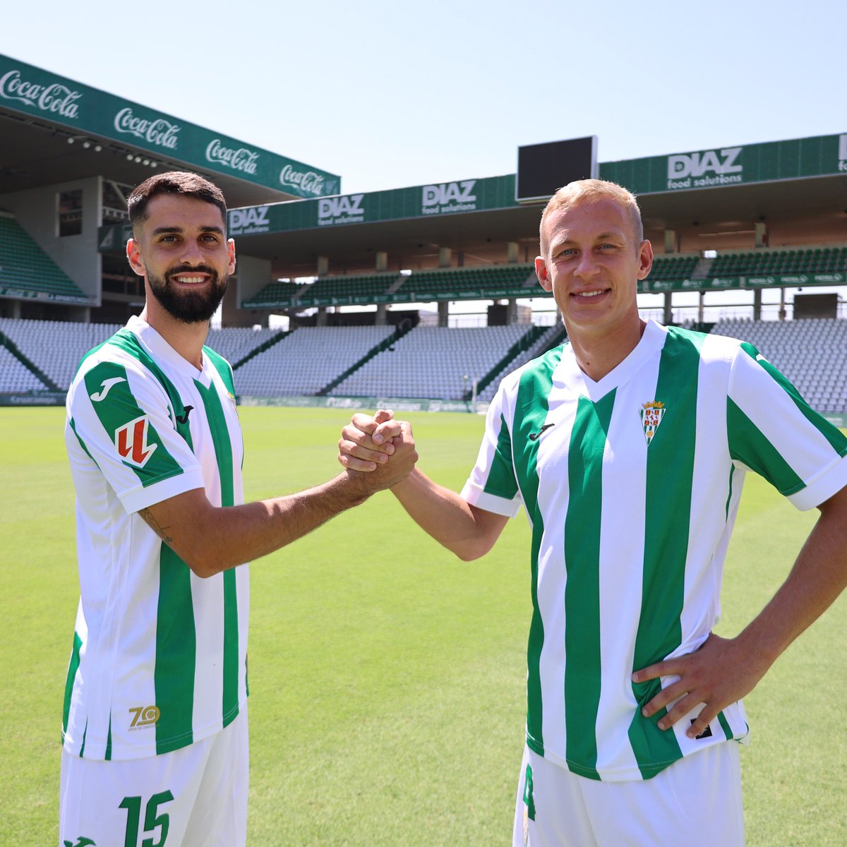 Nuevas caras en el <a href="/CordobaCF_ofi/">Córdoba CF</a>. 💚🤍

<a href="/xavisintes_/">Xavi Sintes</a> 🤝 <a href="/Obolskii9/">Nikolai Obolskii</a>

#LALIGAHYPERMOTION #LALIGATransfers