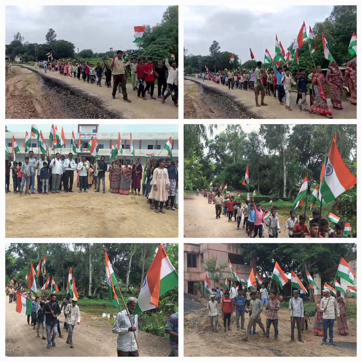 આજ રોજ કણજીયા ગ્રામ પંચાયત ખાતે સરપંચશ્રી,પંચાયત સભ્યશ્રીઓ ,ગ્રામજનો,શાળા પરિવાર ,તેમજ શાળા ના ભૂલકાઓ સાથે #તિરંગા_યાત્રા #HarGharTiranga2024 અંતર્ગત તિરંગા યાત્રા યોજવામાં આવી. <a href="/ddo_panchmahal/">DDO PANCHMAHAL</a> <a href="/TDO_GODHRA/">tdo godhra</a> <a href="/PMOIndia/">PMO India</a>