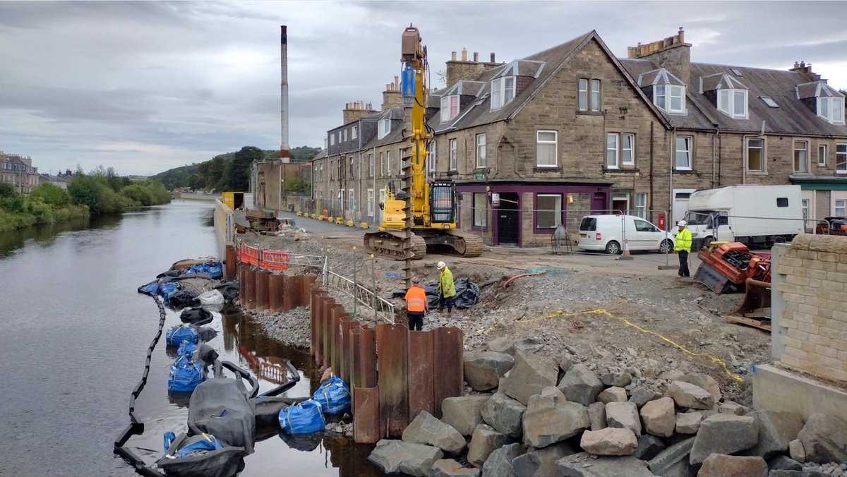 Hawick Flood Protection tweet media