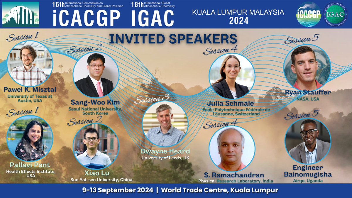 iCACGP-IGAC 2024 (9-13 September 2024) (@igac2024) on Twitter photo We are happy to introduce the Invited Speakers for iCACGP-IGAC Conference 2024.
You still have time to join us and submit your abstract! icacgp-igac2024.com/abstract-submi……
With <a href="/IGACProject/">IGAC Project</a> <a href="/IGAC_ECR/">IGAC Early Career Researchers</a> We are happy to introduce the Invited Speakers for iCACGP-IGAC Conference 2024.
You still have time to join us and submit your abstract! icacgp-igac2024.com/abstract-submi……
With <a href="/IGACProject/">IGAC Project</a> <a href="/IGAC_ECR/">IGAC Early Career Researchers</a>
