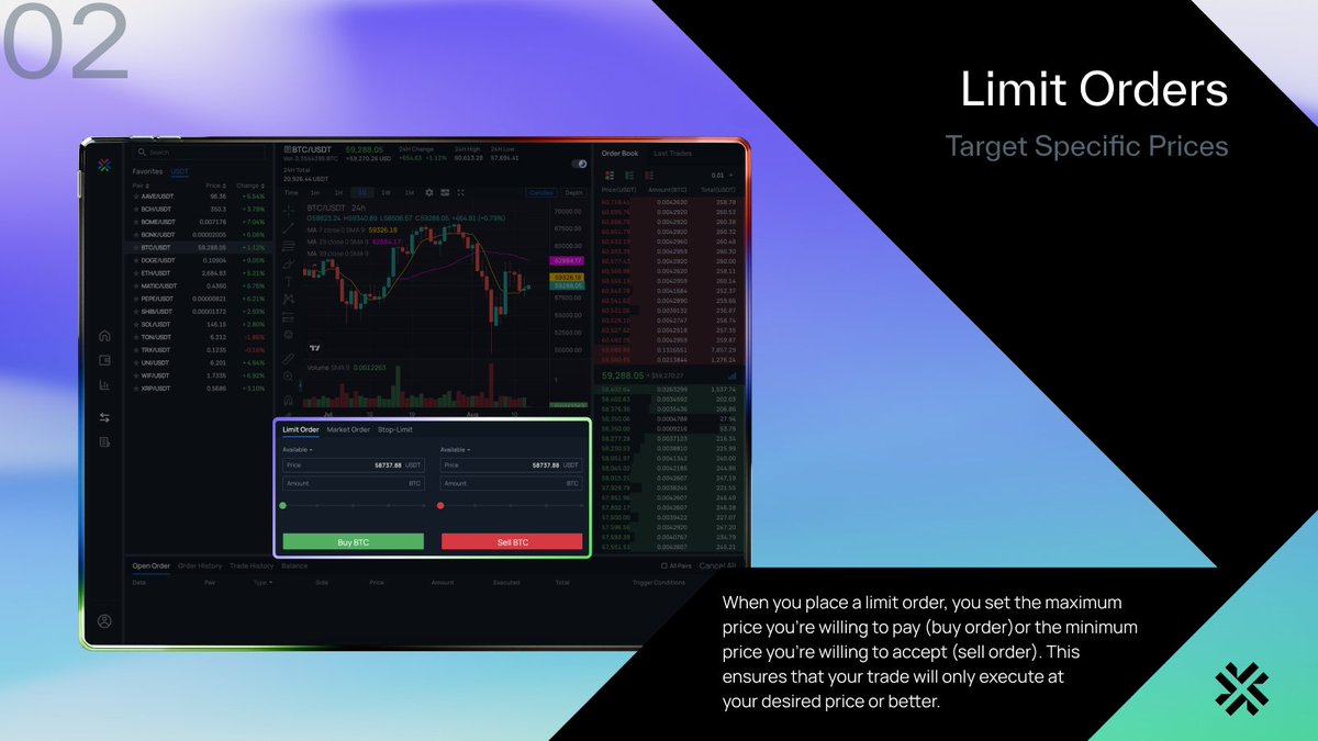 coinsxyz_'s tweet photo. Spot trade with a variety of order types to suit your trading strategy.
From market orders to limit and stop-limit, https://t.co/3AREj2x838 has you covered. Dive in and trade on #CoinsXYZ today ๐ https://t.co/6FdKrMurOr
#spottrading #spottrade #marketorders #limitorders #crypto #tradingmadeeasy