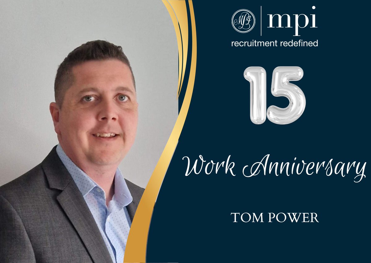 Today we celebrate another fantastic work anniversary. This time it is the turn of Tom Power, our aircraft operations manager and MPI 24/7 fuel tank lead.

We are truly lucky to have him!

#recruitmentredefined #workanniversary #15years #aviationexpert