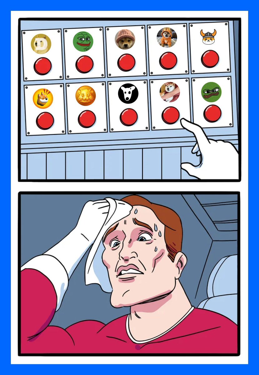 Gate_Russian's tweet image. SOS! Какой #memecoin мне выбрать? 😵‍💫

#GateFun