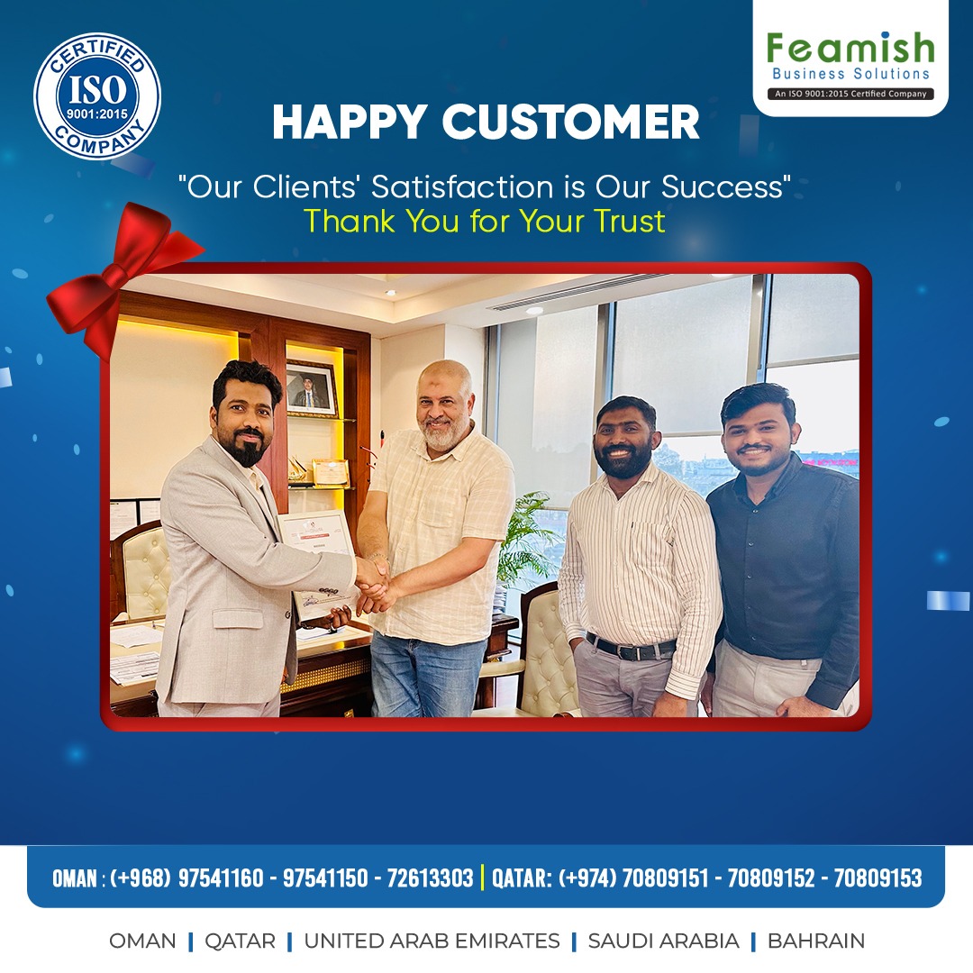 FeamishBusiness's tweet photo. Happy Customers, Our True Success!
At Feamish Business Solutions, our client satisfaction is our ultimate success. Thank you for placing your trust in us. 
#ClientSatisfaction #FeamishBusinessSolutions #TrustAndSuccess #BusinessSolutions #CustomerFirst #ThankYou #BusinessGrowth https://t.co/tHNOXfCNrj