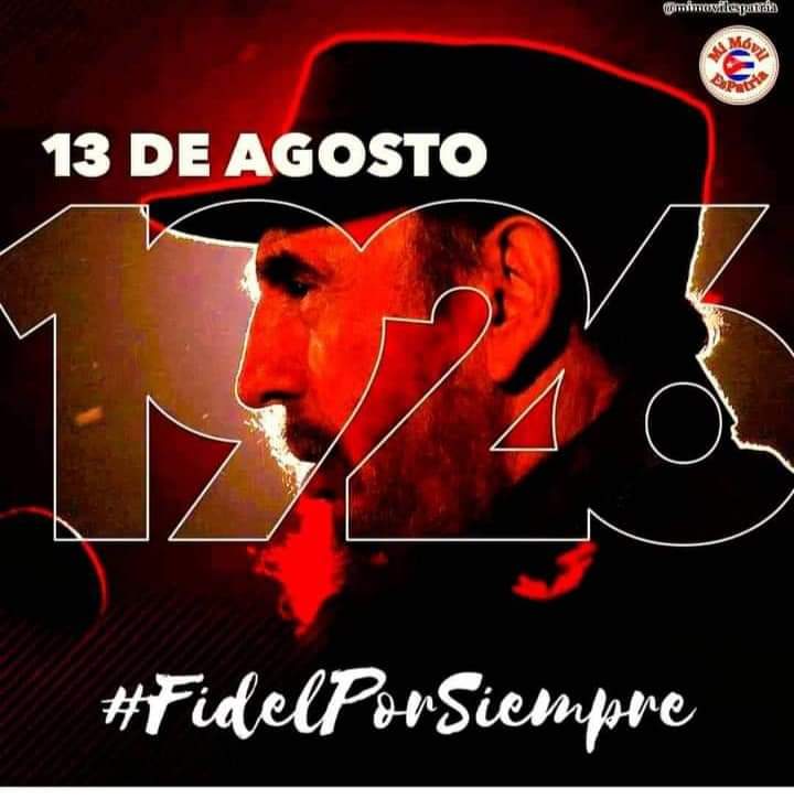 FabioD_Qba's tweet photo. #FidelPorSiempre 
#FideVive 
Felicidades Comandante.Con sus 98 primaveras, Gigante de mil batallas, nuestro padre, hermano,abuelo. Hombre íntegro y corajudo.
Ejemplo de valentía,dignidad,honradez,decoro,humanidad,desencia, sensibilidad.
#Fidel es #Fidel. https://t.co/zBgyT50Six