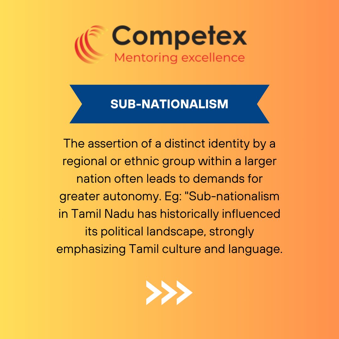 Competex5's tweet photo. Important Keywords to make your answers more effective and impactful!
#UPSC #CSE #UPSCMains #Keywords #Examples #Competex #UPSCCSE #QuantumComputing #Innovationecosystem https://t.co/0neA3tHuBe