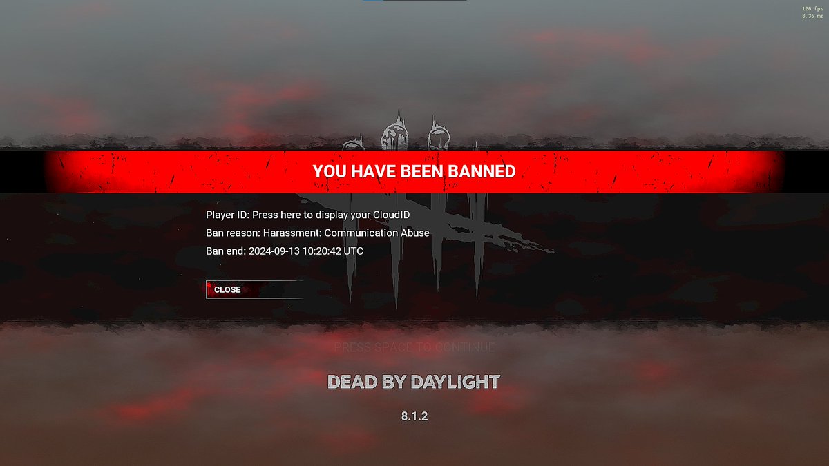 3rd time I've been banned dawg 😭