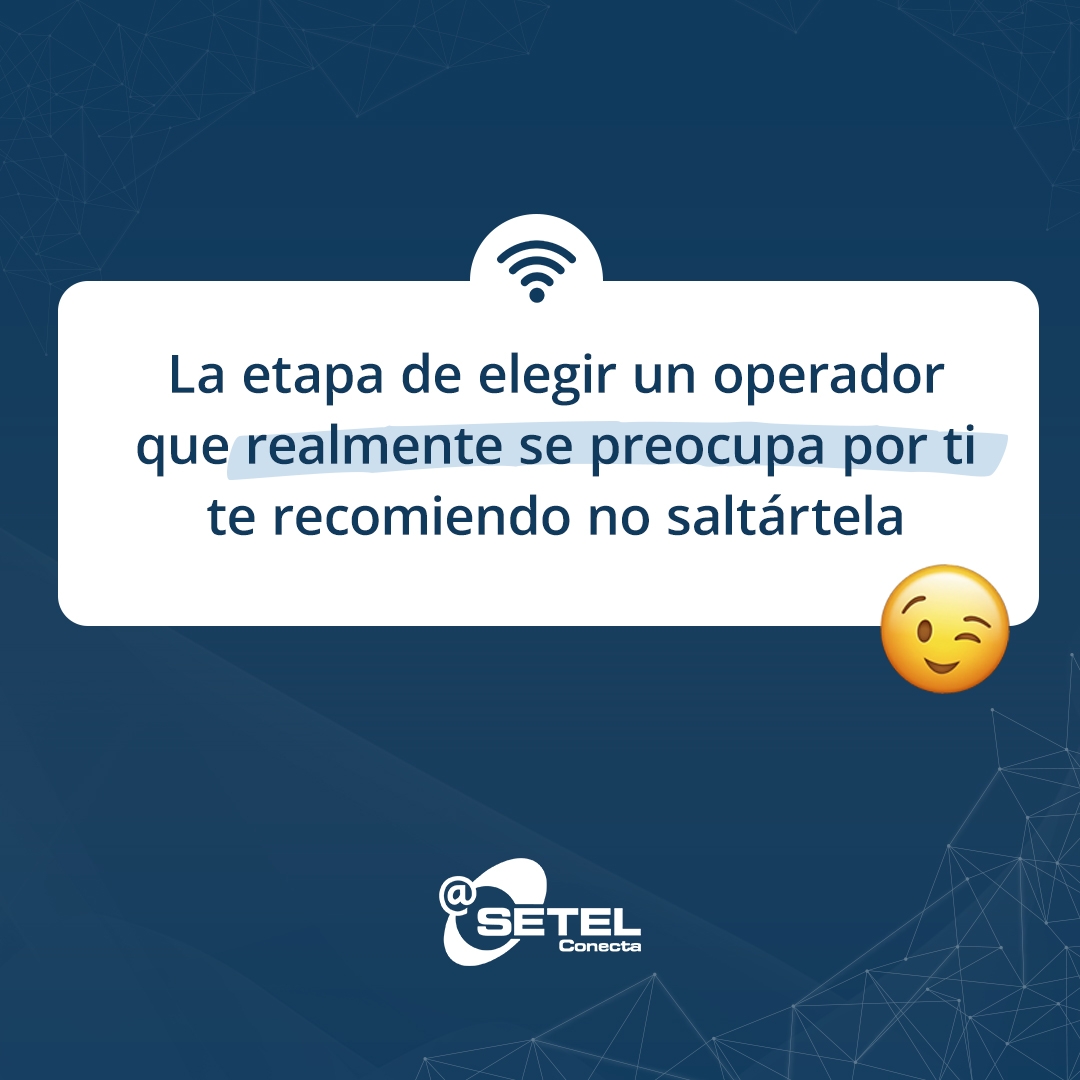 SetelConecta tweet picture