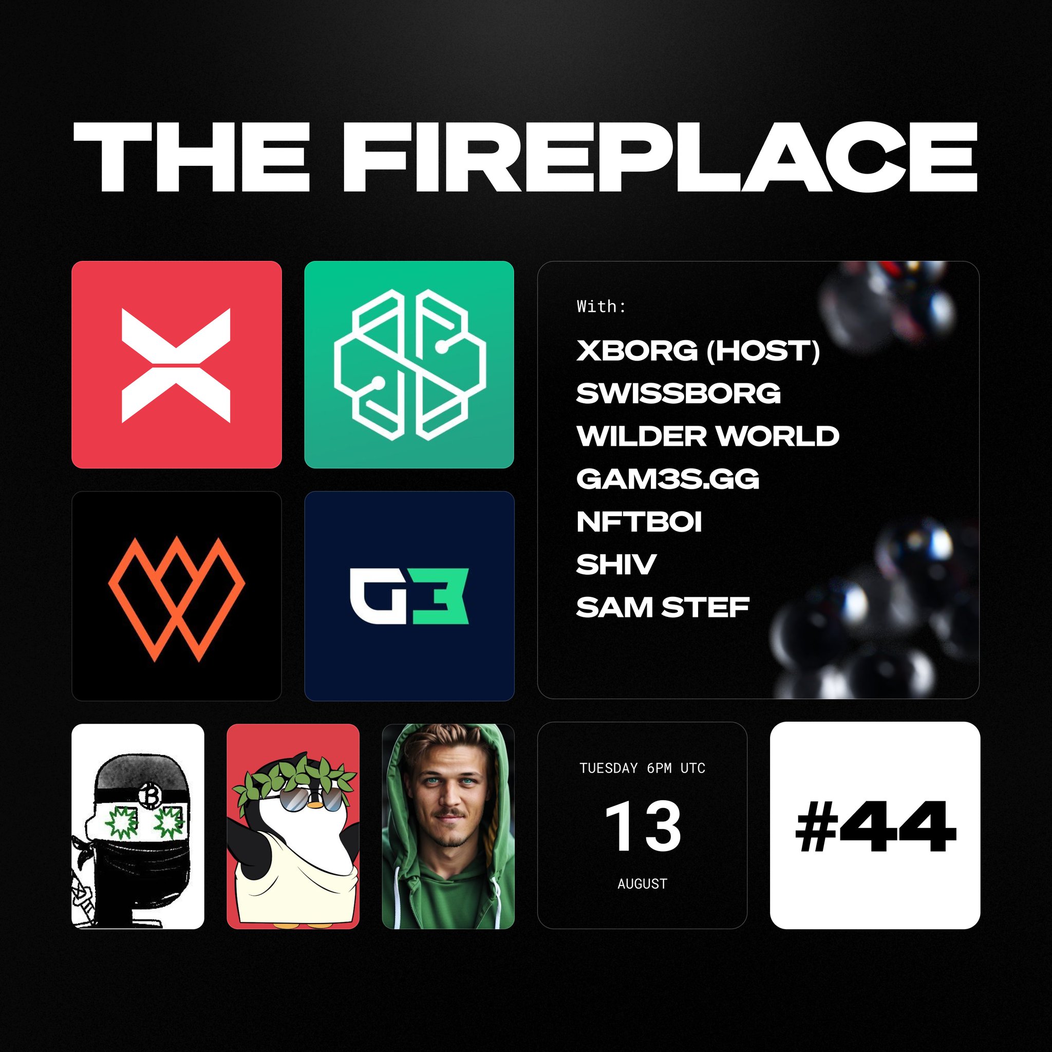 XBorg Live: This Week at The Fireplace