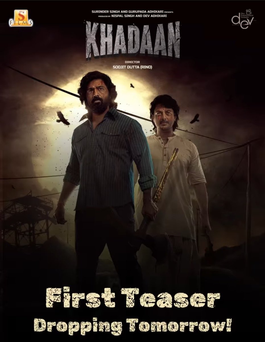 Pranabidas's tweet image. Countdown begins for the Biggest Action Blockbuster of the Year 2024 🔥
#Khadaan

#DevEntertainmentVentures #SurinderFilms #Dev #SoojitDutta 
#idhika_paul