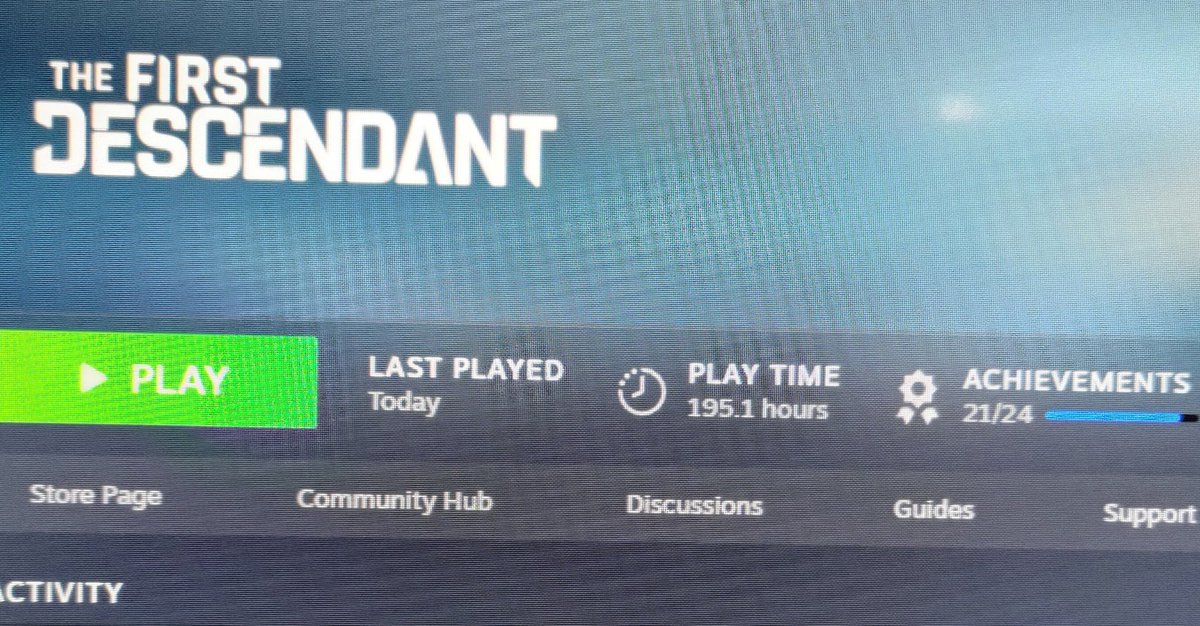 alienMike (@mikekevingill2) on Twitter photo Almost 200hrs 😮🫣 loving this game though ❤️ keep up the awesome work team can't wait to see what else you have planned for the game <a href="/FirstDescendant/">The First Descendant Official</a> Almost 200hrs 😮🫣 loving this game though ❤️ keep up the awesome work team can't wait to see what else you have planned for the game <a href="/FirstDescendant/">The First Descendant Official</a>