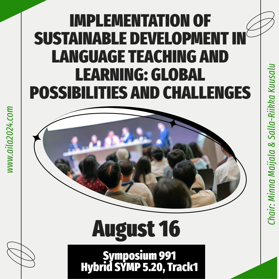 EKKO at AILA2024! Check out the programme here: aila2024.com/wp-content/upl…

#AILA2024 <a href="/KoneenSaatio/">Koneen Säätiö</a>