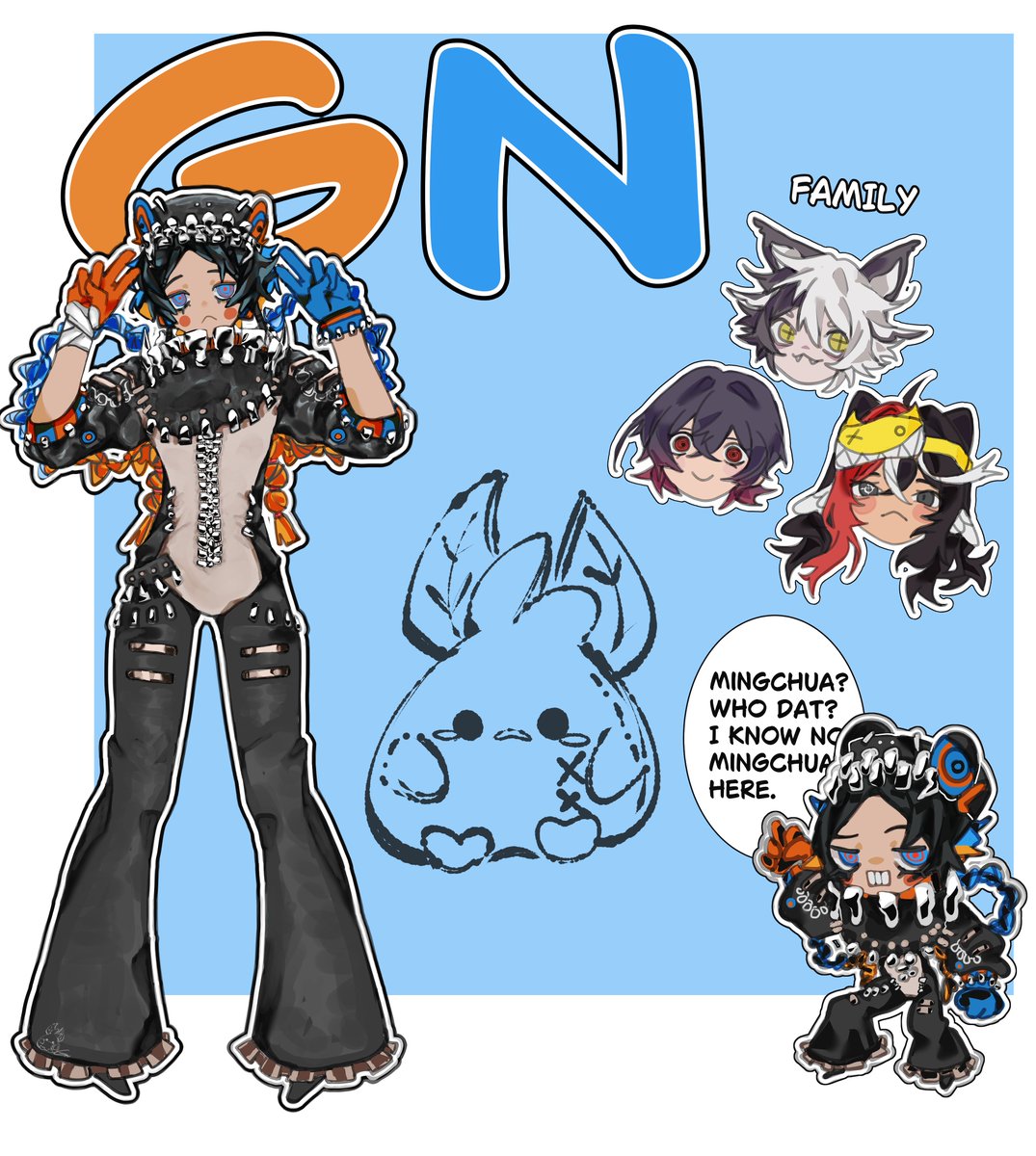 yymuYKgsLU47506's tweet photo. Made a ref for my persona, gave up in designing LBSKDJ
was gunna add more at the family but they busy with refs rn 😭😭 https://t.co/eVn0nloQB7
