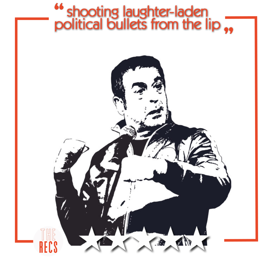 therecsuk's tweet photo. "Fans of politically-driven comedy will be delighted to learn that in Gaffa Tapes practically no one in authority is spared Thomas’ ire"

Read The Recs' ★★★★★ 5-star review of Mark Thomas - Gaffa Tapes: https://t.co/XhUlbm9Da8

@markthomasinfo