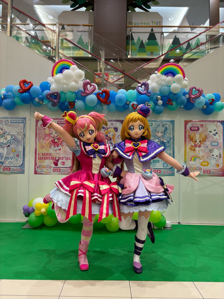 ₊‧⁺‧🐶#わんぷり夏の大冒険ツアー🐱‧⁺‧₊ 昨日は＜ザ・モール仙台長町