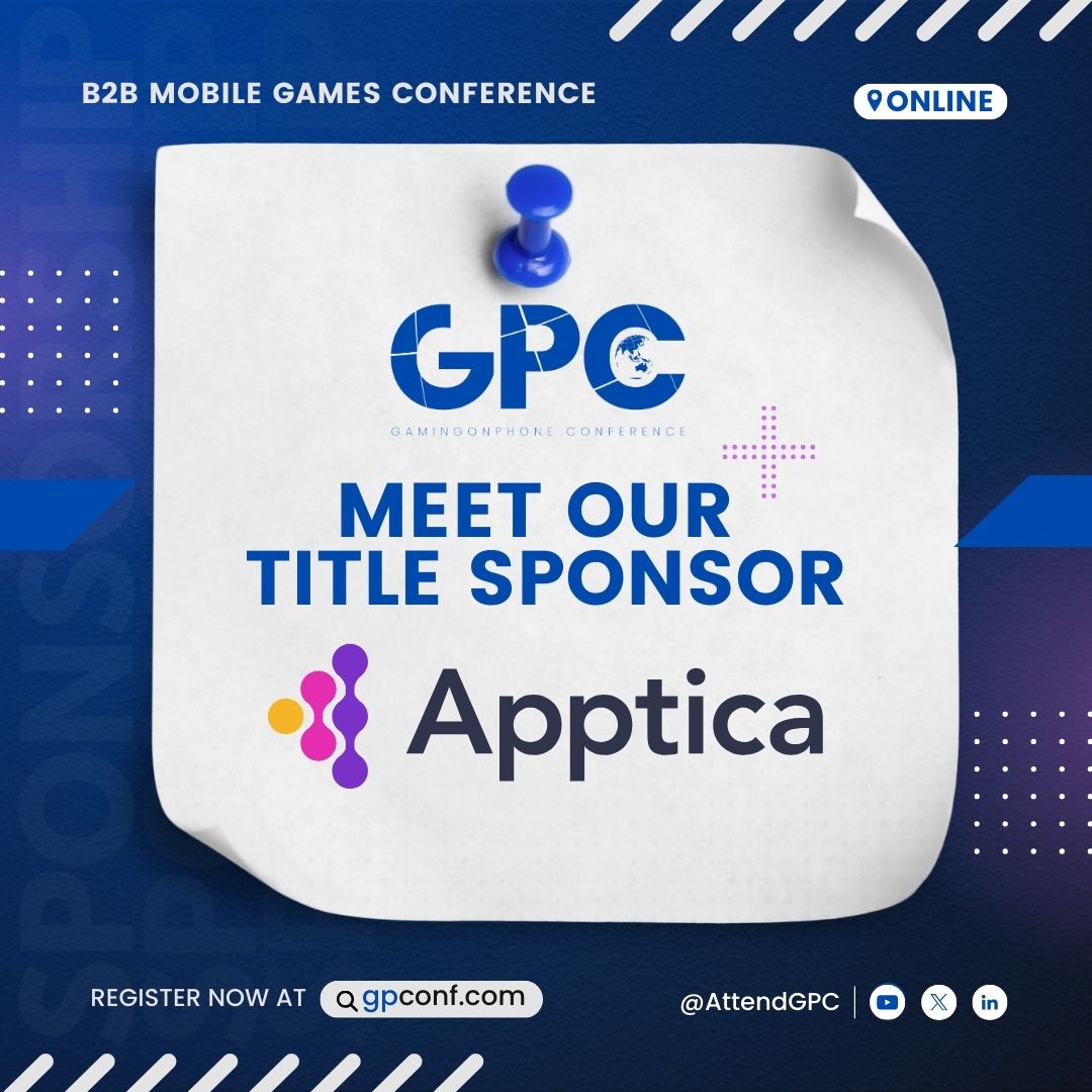 We are delighted to announce that <a href="/Apptica_com/">Apptica.com</a> will be the Title Sponsor for the upcoming GamingonPhone Conference (GPC) Online!

As a leading Ad Intelligence &amp; App Analytics Tool, Apptica empowers mobile businesses with access to unparalleled insights and market analytics.