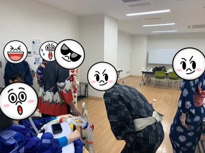 ait_ayuu's tweet photo. 納涼祭お疲れ様でした😁
楽しい１日でした！🍀😌🍀
絵しりとり、ボッチャ、はぁって言うゲームなど盛り上がってました☺️ https://t.co/WmrStz9Rkm