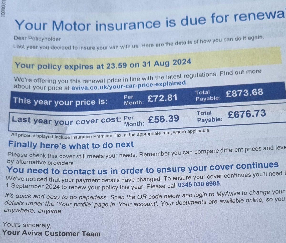 Another year's no claim discount and the policy premium has gone up £200.
What is going on with motor insurance 😳