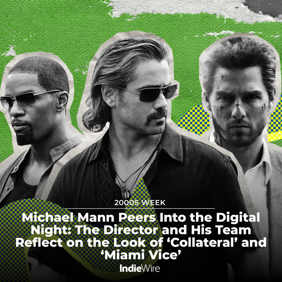 IndieWire's tweet image. Michael Mann goes into detail about reaching for a distinctly digital aesthetic in the 2000s, and pushing the boundaries of a nascent technology to create something new: trib.al/sW5H4I4