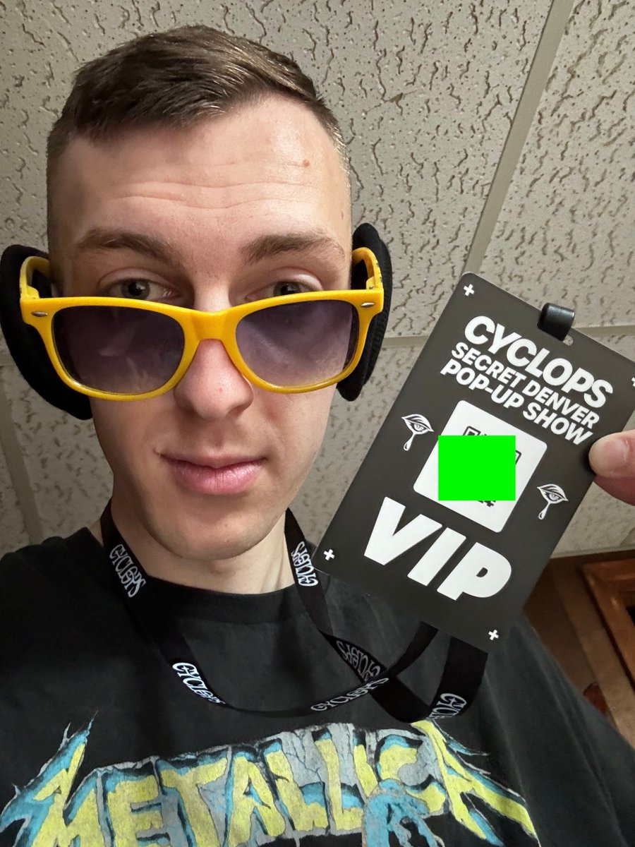 thisiscyclops's tweet photo. FIRST 100 PEOPLE AT THE DENVER SECRET POPUP SHOW WILL GET A FREE COLLECTABLE VIP PASS

THERES A QR CODE ON IT THAT LINKS TO A BUNCH OF UNRELEASED IDS, REMIXES, VIPS AND OTHER SECRET GOODIES. https://t.co/sLDxUIlX81