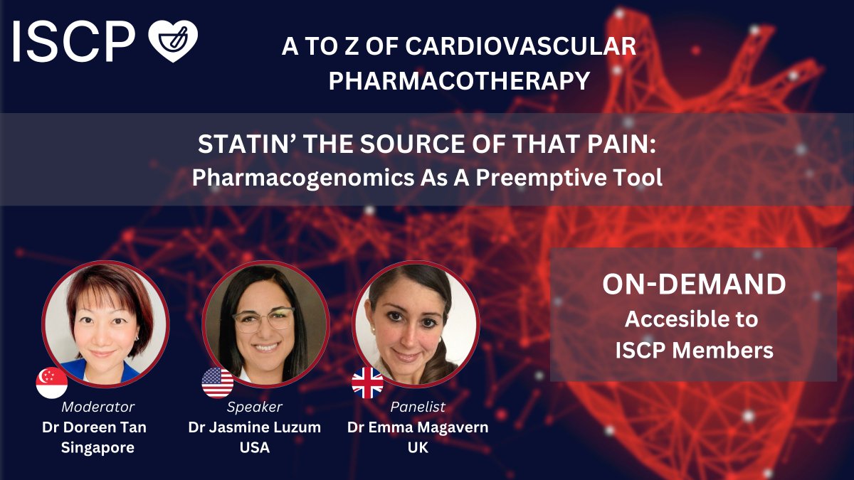 ISCP / International Society of CV Pharmacotherapy tweet media