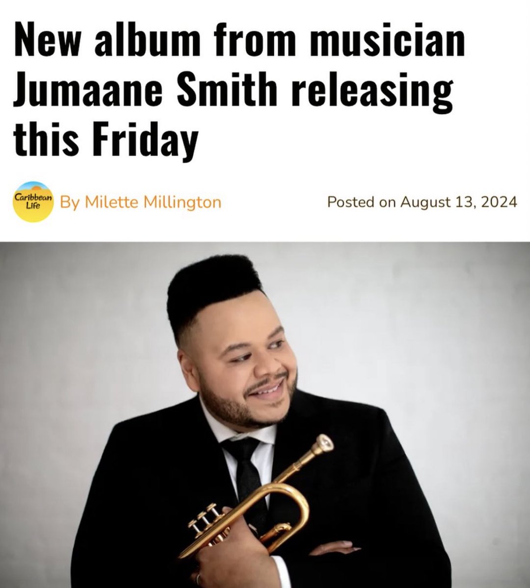 Thank you to @milettemillington for this awesome article in @carribbeanlifenews 💿🎶