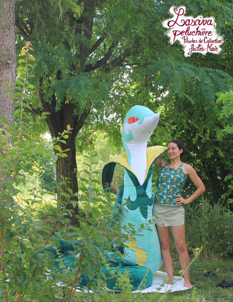 Serperior, 8m long !! Who will come challenge me now ?!