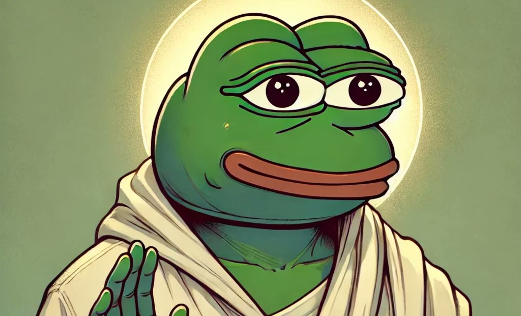 Zhobby's tweet photo. 🚀 Jesus Pepe ($PEPEJES) is set to skyrocket over 15,000% with upcoming exchange listings! Early investors might see gains like those from $SHIB and $DOGE. Don't miss the next viral memecoin! 💰 #Solana #Crypto https://t.co/VN53X3vGuR