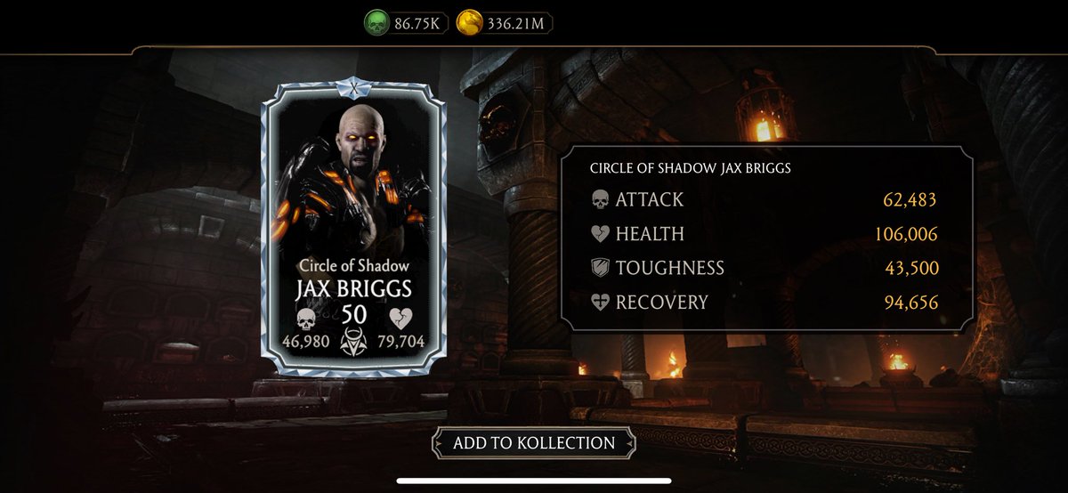 42Lazlo's tweet photo. Two new level X COS teammates thanks to the #Krypt
This makes 32 diamonds maxed now π€
Struggling this week to get the points I need as Iβm sick with a particularly nasty virus π¦ π·
Happy I managed this in my conscious / sentient moments
#KryptStore #TheKrypt #MkMobile https://t.co/THxGexzP6J