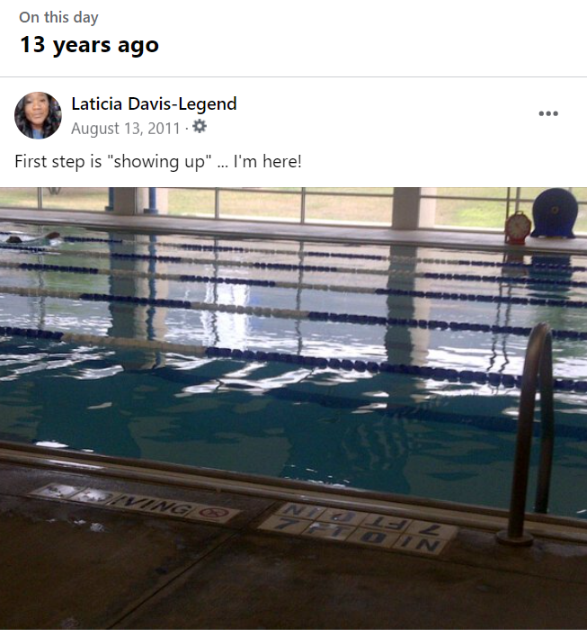LaticiaD's tweet photo. On this day 13yrs ago...I learned to #swim...
so very glad I did this! https://t.co/2k1fg6MERW