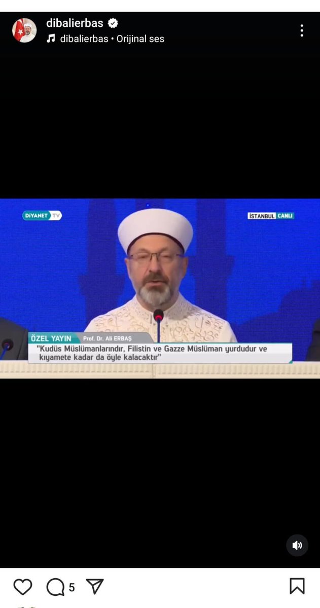 Burakorhan0's tweet photo. Dün Diyanet İşleri Başkanımız Prof. Dr. Ali Erbaş’ın Gazze ile ilgili instagramdaki paylaşımlarını sebepsiz yere kaldıran Meta daha önce Facebook’ta yaptığı gibi tekrar geri adım attı. 

Gazze mesajlarının kamuoyunda yoğun şekilde gündeme gelmesinin ardından silinen iki mesaj Meta tarafından kısa süre önce tekrar aktif hale getirildi

Sanırım Türkiye’deki kurumları sınıyorlar

Bu skandal silme işlemini sayfalarında ve ekranlarında yer vererek kamuoyuna yayılmasını sağlayan medya kuruluşlarına ve sosyal medya kullanıcılarına teşekkür ederiz