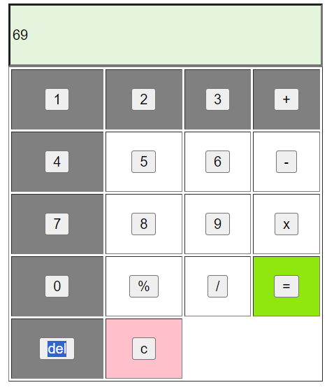 ASrivastav29616's tweet image. Here with an project "The functioning calculator" with the help of html, css and basic javascript functions.
.The functioning of backpress button and evaluating button (=) and the clear button .
#30daysofcode #day15 #frontendproject #js