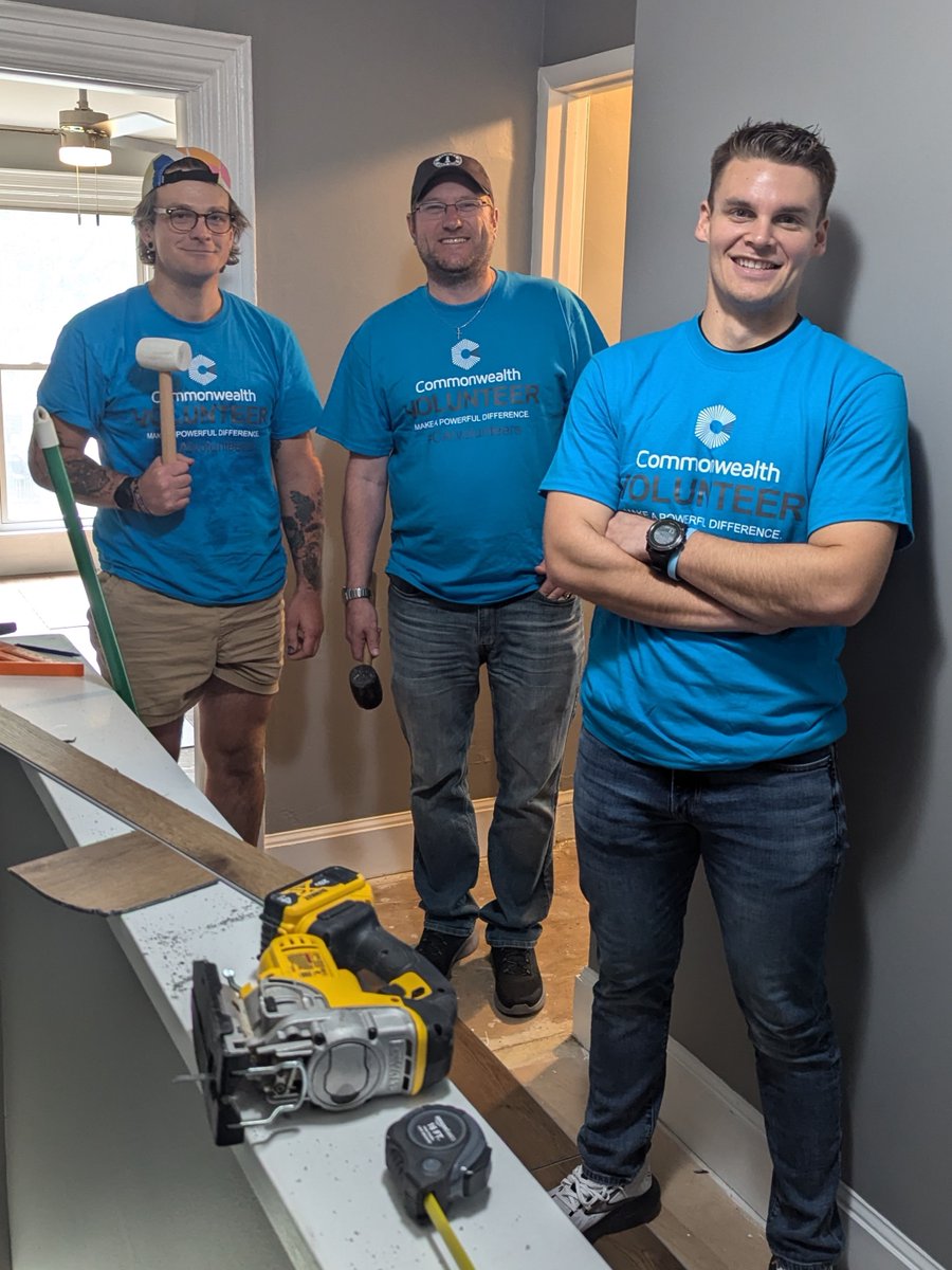 Commonwealth_HQ's tweet image. Our Business Development, Marketing, &amp;amp; Proposals team had the privilege of volunteering at the Jackson Interfaith Shelter and MyPlace. 🏠❤️
 
#OneCommonwealth #AnythingButCommon #CommunityImpact #VolunteerWork