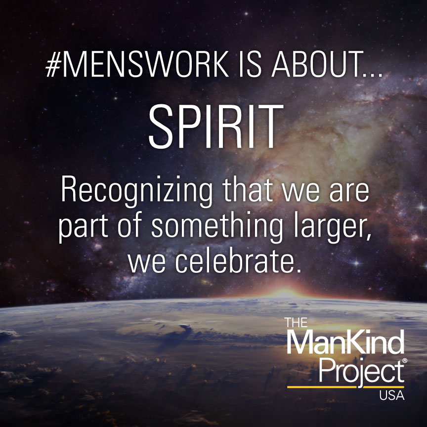 MKPGCA's tweet image. #MensWork is about
SPIRIT
Recognizing that we are part of something larger, we celebrate
#HealingMasculinity #ManKindProject #TheManKindProject #NWTA #IamResponsible #NewWarrior #MensHealth