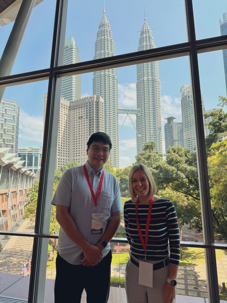 Wonderful meeting with Katie at AILA2024. Exciting opportunities of publishing with Routledge.  Thanks for all your professional support and excellent advice. Lots of exciting ideas for EMI in HE book proposals! Come and join us!!! <a href="/Katie_Peace_Ed/">Katie Peace</a> #AILA2024