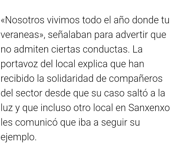 Este es un local que va a cerrar la 2° quincena de agosto.
Yo creo que el turismo hay que repensarlo.
Que 1° hay que pensar eso que los destinos son el lugar donde vive gente ,no parques temáticos+