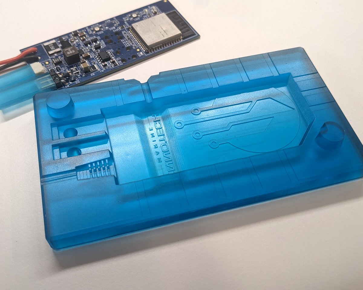 Nexa3D's tweet photo. By leveraging the XiP desktop 3D printer and Freeform Injection Molding, @InnotechMarine created durable, waterproof prototypes for marine electronics, cutting costs and accelerating time-to-market. https://t.co/mFPdHmaAgc

#3dprinting #overmolding #marine #marinetech https://t.co/IJNwQNzqWr
