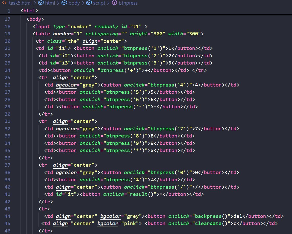 ASrivastav29616's tweet image. Here with an project "The functioning calculator" with the help of html, css and basic javascript functions.
.The functioning of backpress button and evaluating button (=) and the clear button .
#30daysofcode #day15 #frontendproject #js