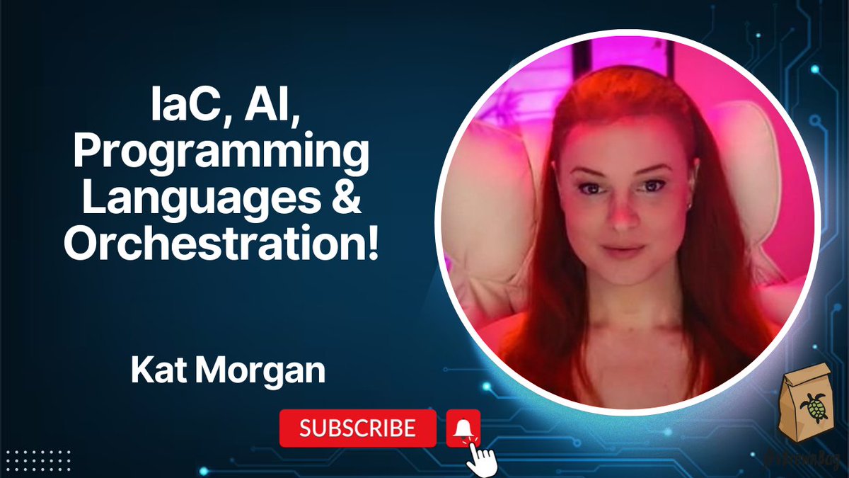 Tomorrow night (8:30 PM ET) on <a href="/vBrownBag/">vBrownBag</a>:

"IaC, AI, Programming Languages &amp; Orchestration" with <a href="/usrbinkat/">dinar_sanjaya</a>! 

Join us live for🥳&amp;🎁:
 youtube.com/watch?v=qKRGTW…