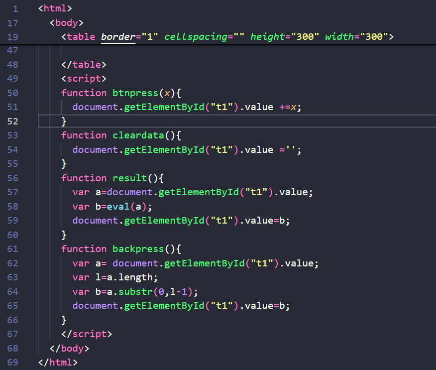 ASrivastav29616's tweet image. Here with an project "The functioning calculator" with the help of html, css and basic javascript functions.
.The functioning of backpress button and evaluating button (=) and the clear button .
#30daysofcode #day15 #frontendproject #js