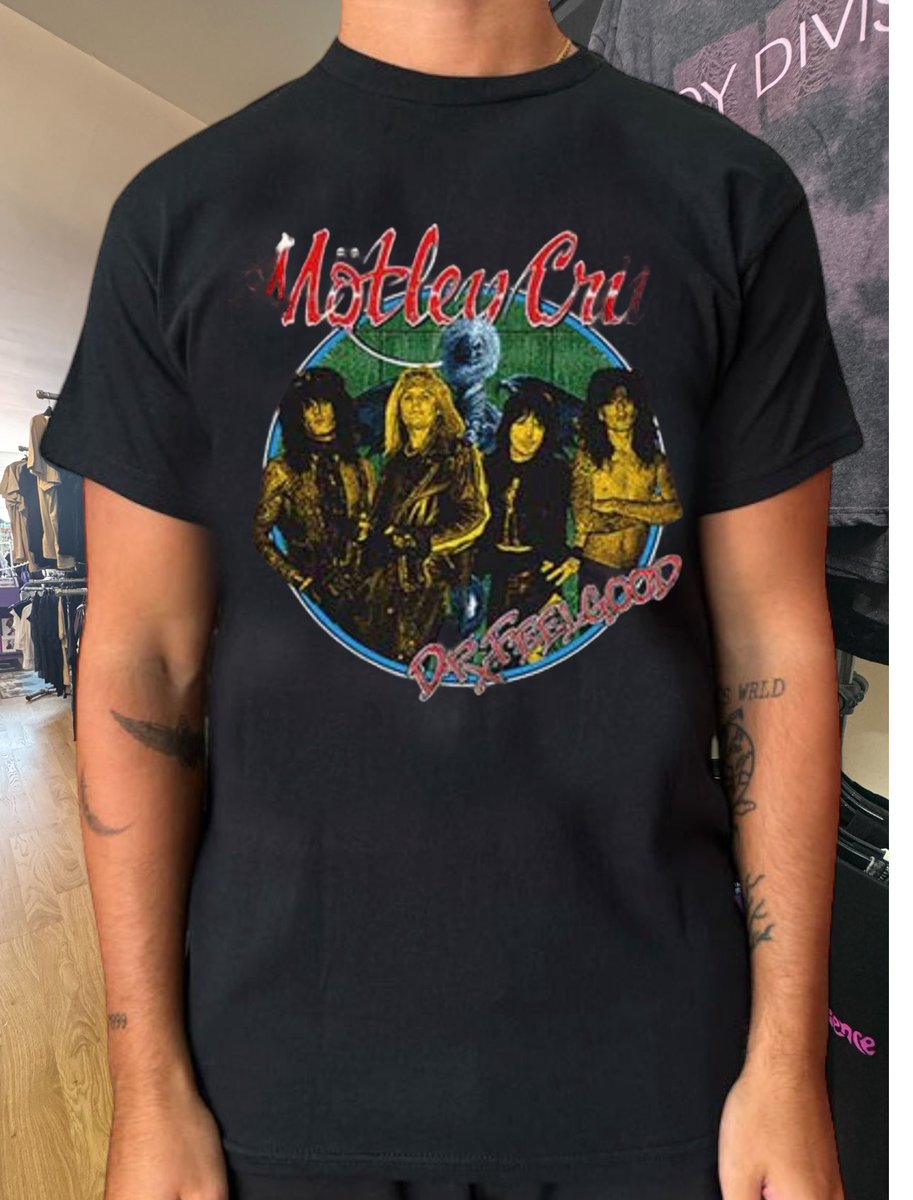 RocktPooleMerch's tweet photo. The Dirt Soundtrack by 
Mötley Crue will be released on September 20th on 2LP Gatefold Jacket on Black Vinyl
A Music from the Netflix Film THE DIRT 14 Classics + 4 New Songs recorded for the Soundtrack A Including “The Dirt (Est. 1981)” 
Shirt available in store or online https://t.co/woFMqYkjsM