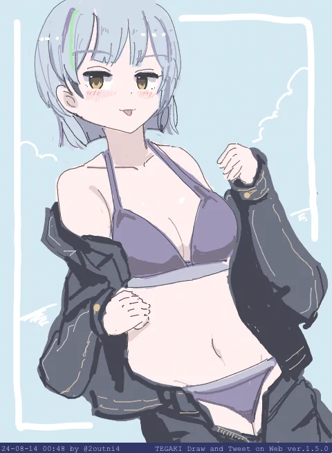 サマレスト水着部  京乃つかさ #今日の京乃つかさ #tegaki_dt 