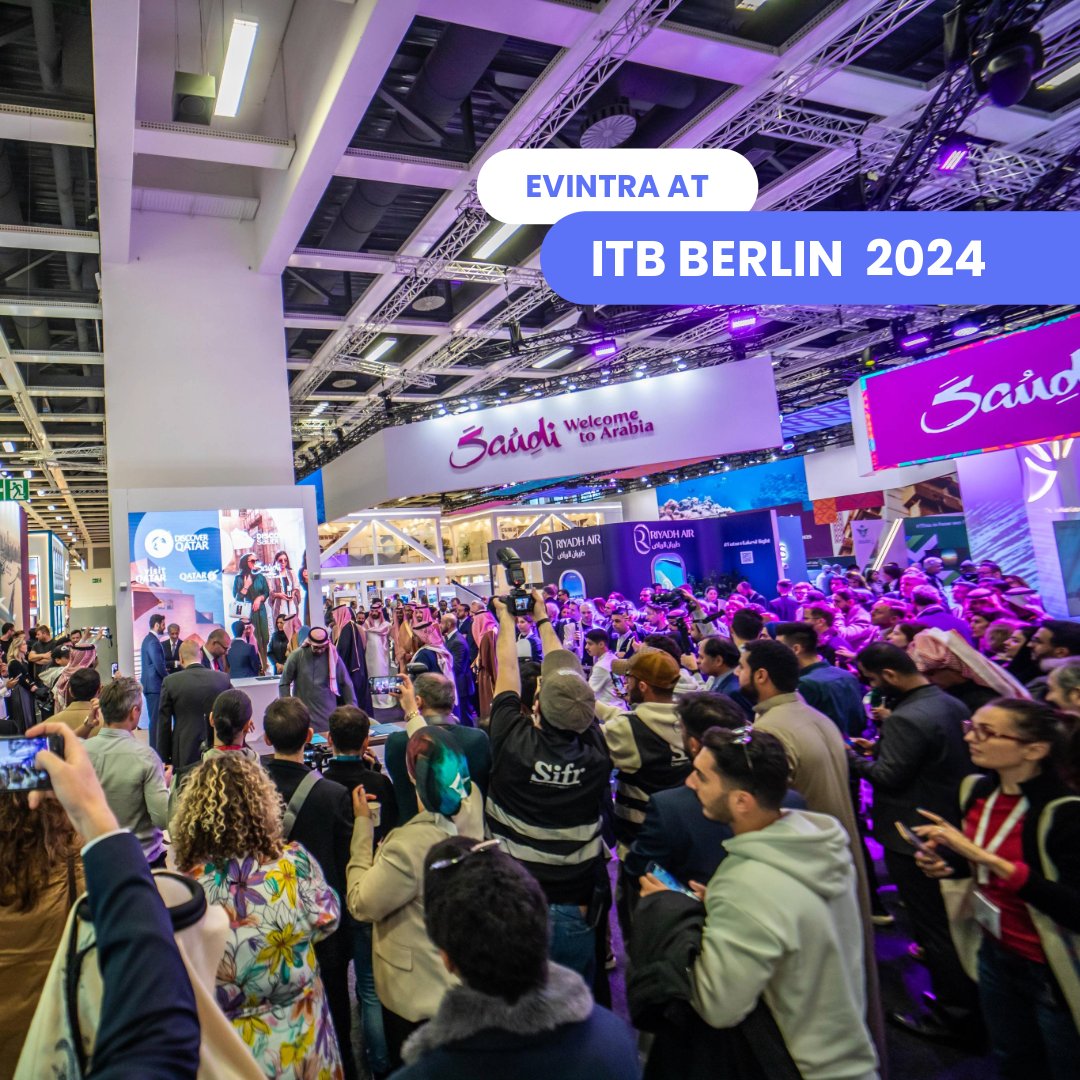 evintraofficial's tweet photo. EVINTRA at the top B2B events and MICE fairs worldwide! From Berlin to São Paulo, Frankfurt to London, Dubai and much more coming on our way. What’s been your favorite stop so far? Drop your thoughts in the comments below! 🤩⬇️ https://t.co/Q1Qd05OyVD